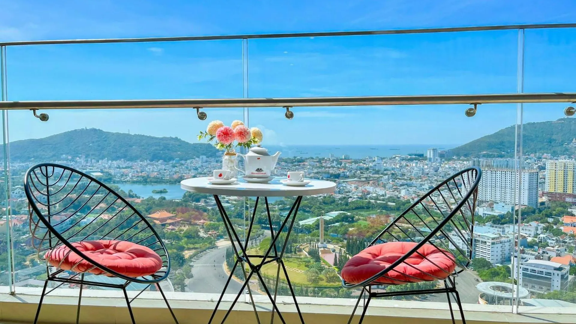 Căn Hộ The Sóng Vũng Tàu Hồ Bơi Vô Cực,Công Viên Nước Trẻ Em Miễn Phí-infinity Pool Free Apartamento Vung Tau