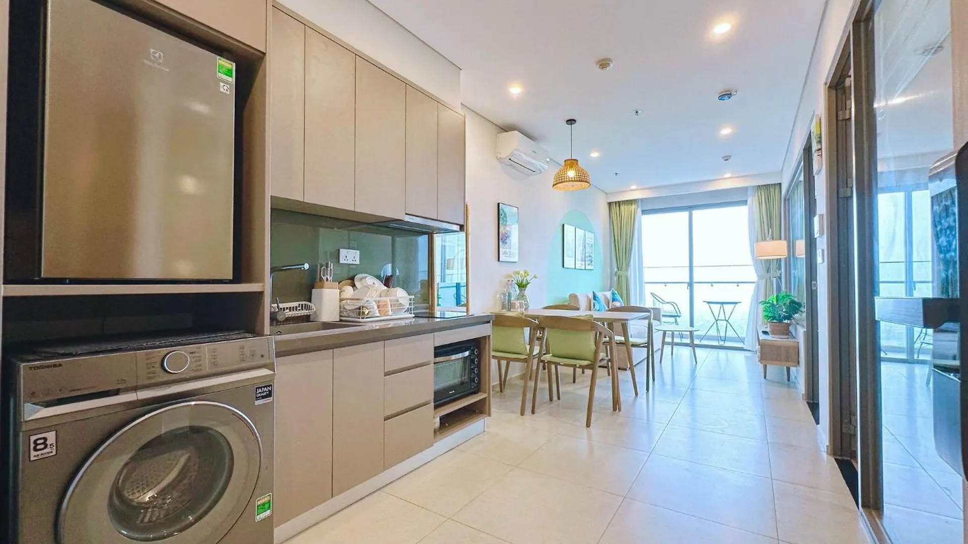 Apartamento Căn Hộ The Sóng Vũng Tàu Hồ Bơi Vô Cực,Công Viên Nước Trẻ Em Miễn Phí-infinity Pool Free Vietname