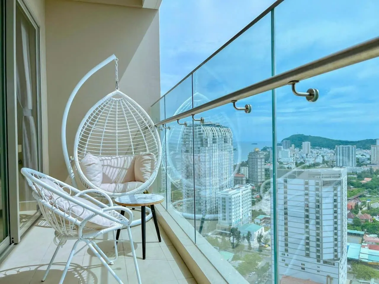 Căn Hộ The Sóng Vũng Tàu Hồ Bơi Vô Cực,Công Viên Nước Trẻ Em Miễn Phí-infinity Pool Free Apartamento