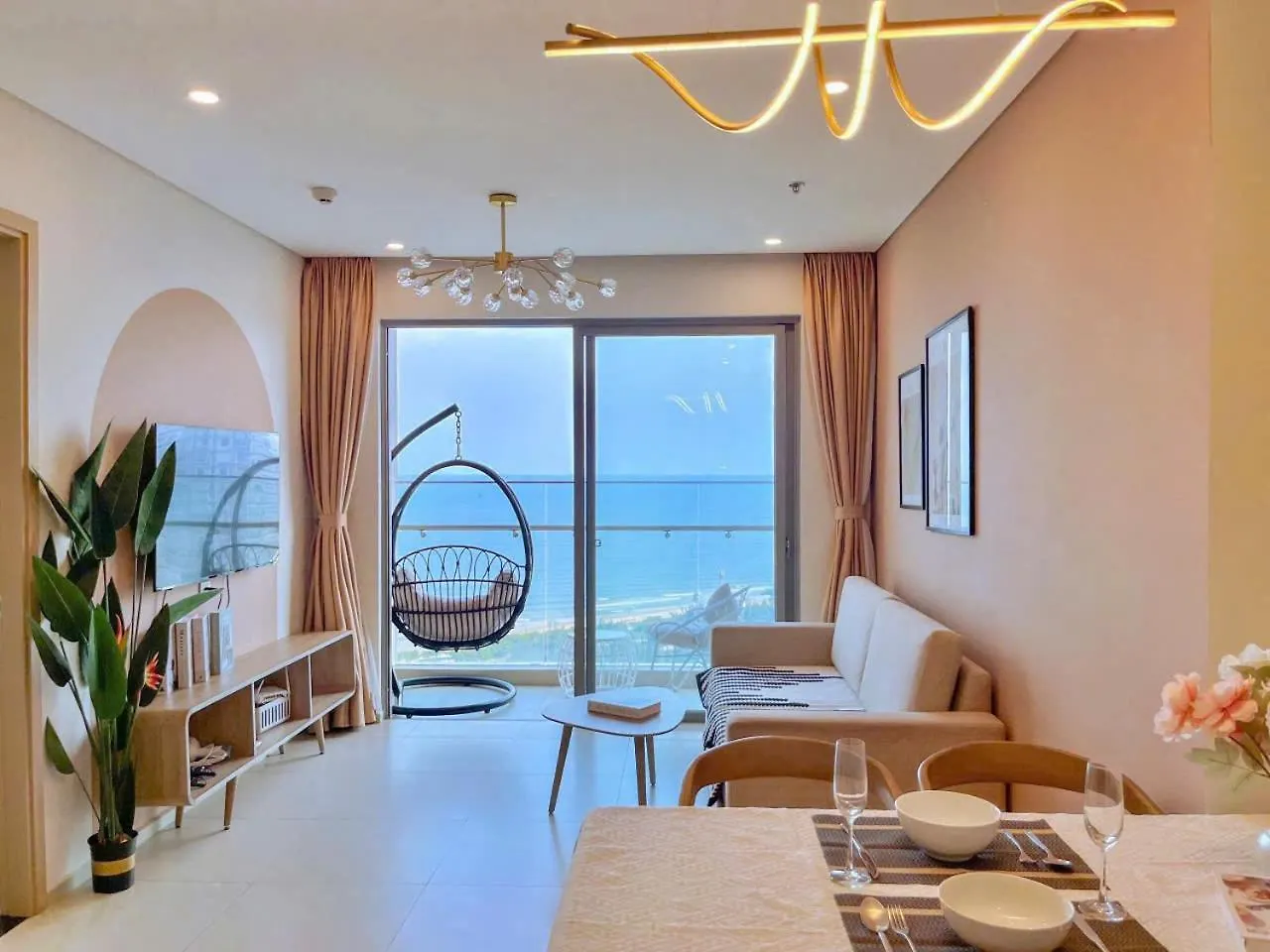 Căn Hộ The Sóng Vũng Tàu Hồ Bơi Vô Cực,Công Viên Nước Trẻ Em Miễn Phí-infinity Pool Free Apartamento Vung Tau